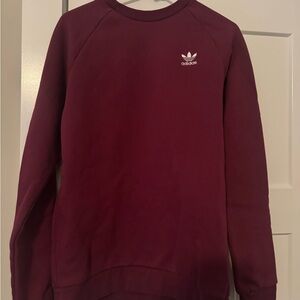 adidas Burgundy Sweatshirt